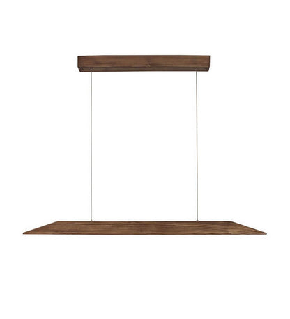 Comfort 48 Brown Wooden LED Hanging Lamp
